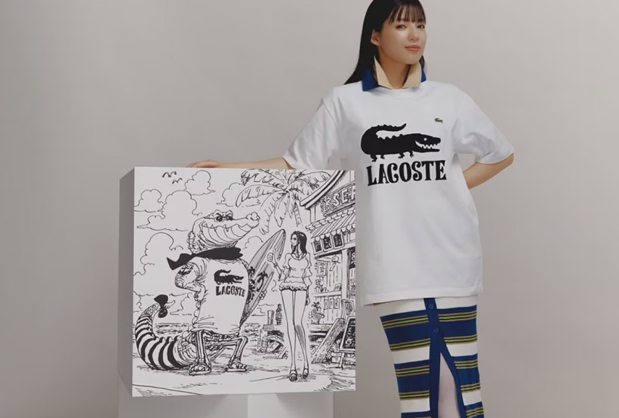 One Piece Meets Lacoste: New Capsule Collection Blends Manga Art with Classic Style