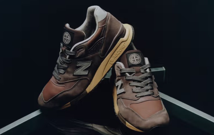 Stone Island and New Balance Unveil the Exclusive 998 Made in USA ‘Raso Gommato’