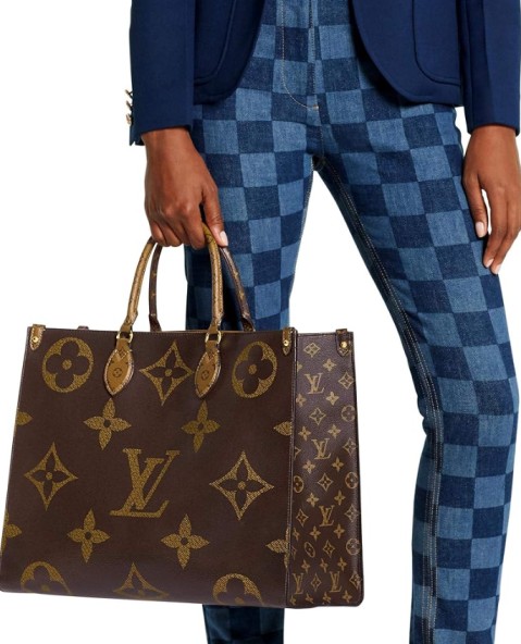 Louis Vuitton OnTheGo GM M44576: A Bold Statement in Reverse Monogram